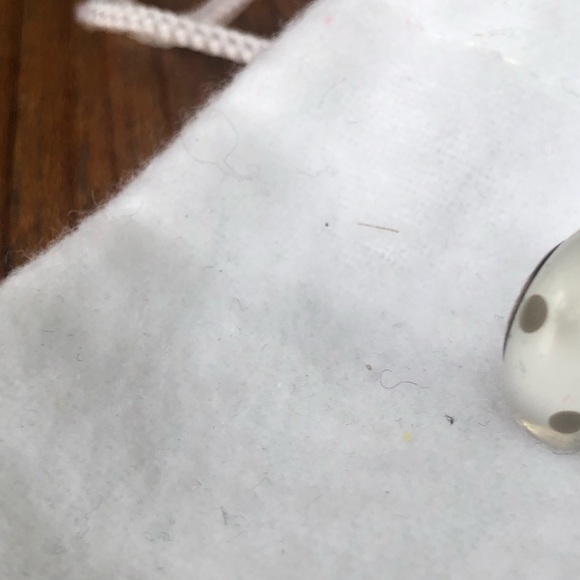 Pandora polka dot Murano glass Charm - Picture 3 of 3